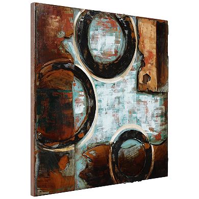 Empire Art Direct Revolutions 2 Mixed Media Wall Sculpture