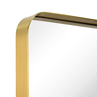 Empire Art Direct Rectangular Rounded Edge Wall Mirror