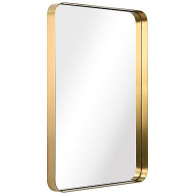 Empire Art Direct Rectangular Rounded Edge Wall Mirror