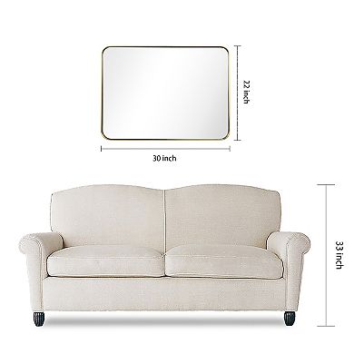 Empire Art Direct Rectangular Wall Mirror