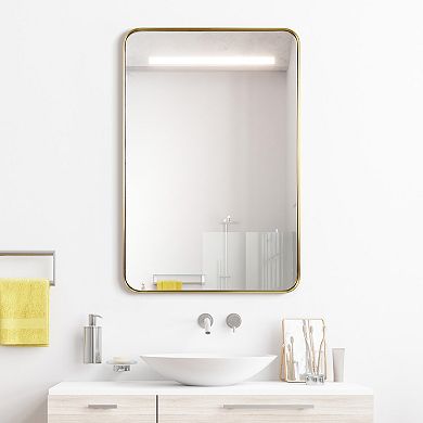 Empire Art Direct Rectangular Rounded Edge Wall Mirror