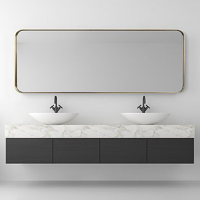 Empire Art Direct Slim Rectangular Wall Mirror