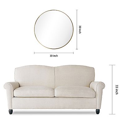 Empire Art Direct Round Wall Mirror