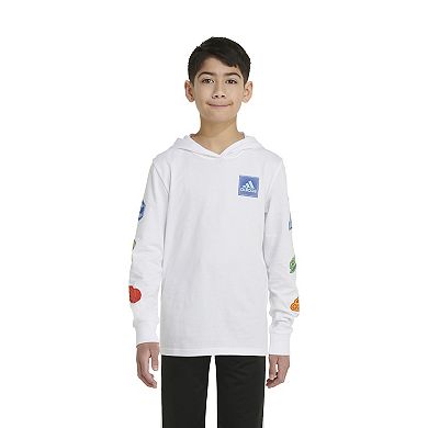 Boys 8-20 adidas All Day Hooded Tee