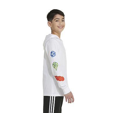 Boys 8-20 adidas All Day Hooded Tee