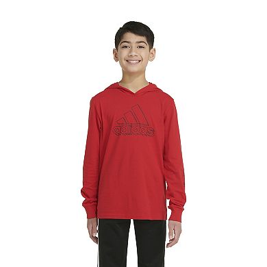 Boys 8-20 adidas Pro Lineage Hooded Tee in Regular & Husky