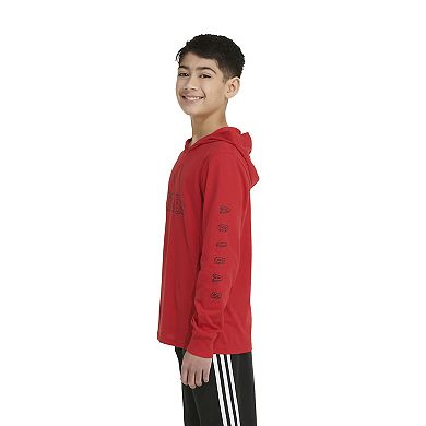 Boys 8-20 adidas Pro Lineage Hooded Tee in Regular & Husky