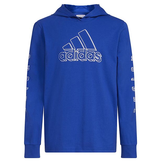 Adidas hooded outlet tee