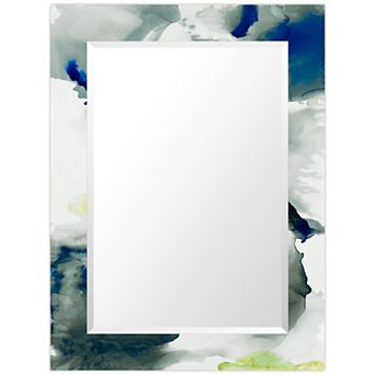 Empire Art Direct Ephemeral Rectangular Beveled Wall Mirror