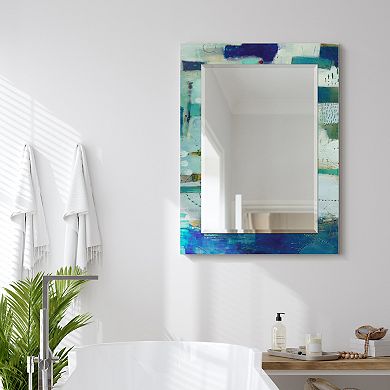 Empire Art Direct Crore Rectangular Beveled Wall Mirror 