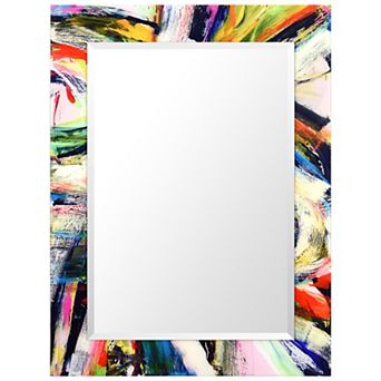 Empire Art Direct Rock Star Rectangular Beveled Wall Mirror