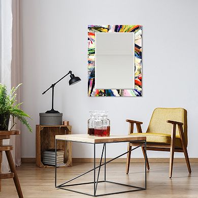 Empire Art Direct Rock Star Rectangular Beveled Wall Mirror