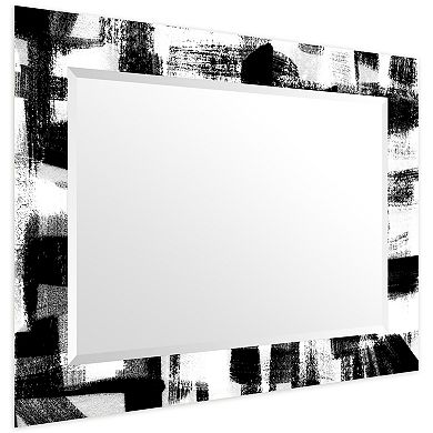 Empire Art Direct Jam Session Rectangular Beveled Wall Mirror 
