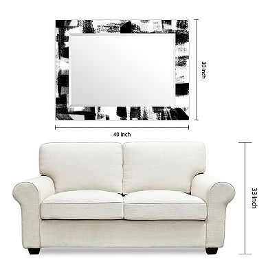 Empire Art Direct Jam Session Rectangular Beveled Wall Mirror
