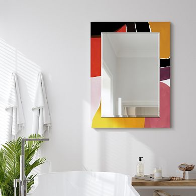 Empire Art Direct Finale Rectangular Beveled Wall Mirror