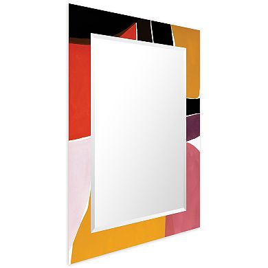 Empire Art Direct Finale Rectangular Beveled Wall Mirror