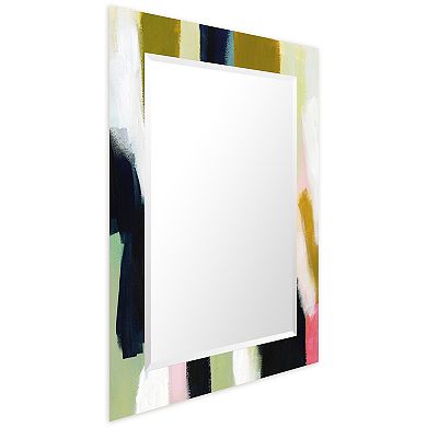 Empire Art Direct Sunder Rectangular Beveled Wall Mirror