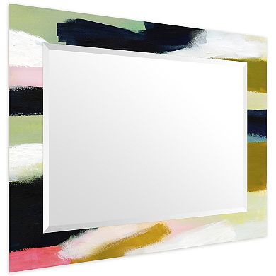 Empire Art Direct Sunder Rectangular Beveled Wall Mirror