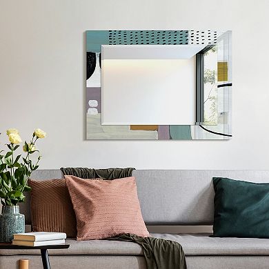 Empire Art Direct Introductions Rectangular Beveled Wall Mirror 