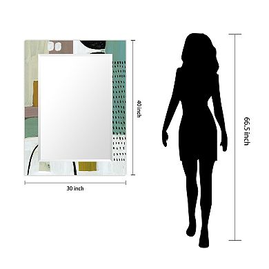 Empire Art Direct Introductions Rectangular Beveled Wall Mirror 