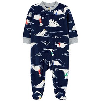 Baby Carter's 2-Way Zip Fleece Sleep & Play