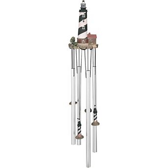 FC Design 23" Long Cape Hatteras NC Round Top Wind Chime Perfect Gifts for Holiday Patio Garden Decor