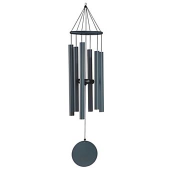 FC Design 34" Long Black Traditional Tuned Wind Chime Perfect Gifts for Holiday Patio Garden Decor