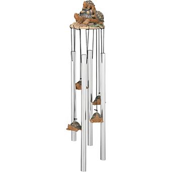 FC Design 23" Long Turtle Round Top Wind Chime Perfect Gifts for Holiday Patio Garden Decor