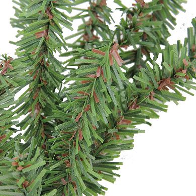 Green Mini Pine Artificial Christmas Wreath - 10-Inch Unlit