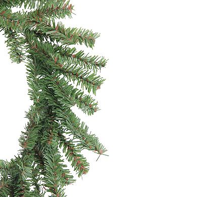 Green Mini Pine Artificial Christmas Wreath - 10-Inch  Unlit