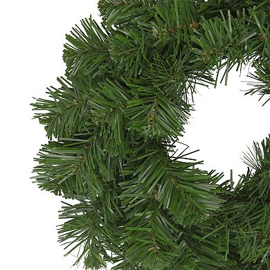 12" Deluxe Windsor Pine Artificial Christmas Wreath - Unlit