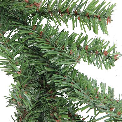 Mini Pine Two-Tone Artificial Christmas Wreath - 12-Inch Unlit
