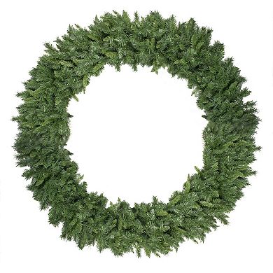 Green Lush Mixed Pine Artificial Christmas Wreath - 72-Inch Unlit
