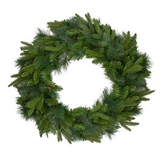 Rosemary Emerald Angel Pine Artificial Christmas Wreath - 30-Inch Unlit