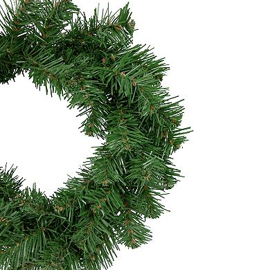 Deluxe Dorchester Pine Artificial Christmas Wreath 12-Inch Unlit