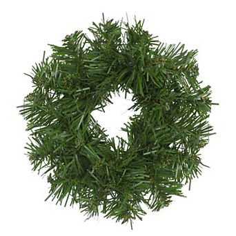 Deluxe Windsor Pine Artificial Christmas Wreath - 6-Inch Unlit