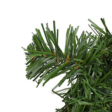 Deluxe Windsor Pine Artificial Christmas Wreath - 6-Inch Unlit