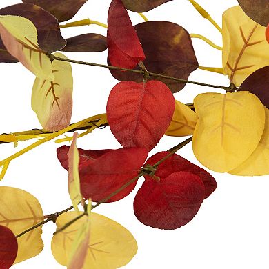 5' x 8" Berries and Maple Leaves Artificial Fall Harvest Garland Unlit