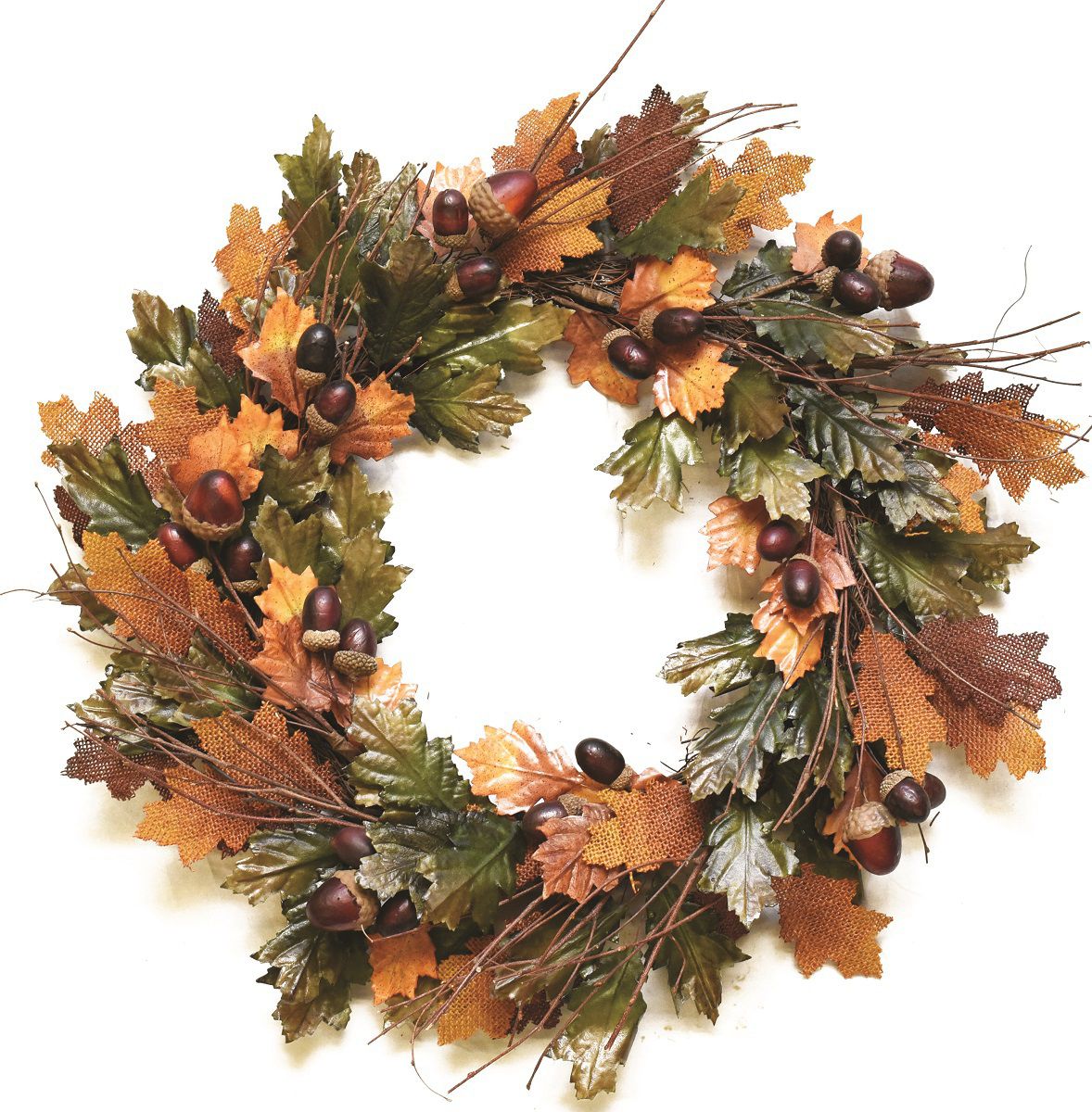 Melrose Decorated Long Needle Pine Wreath 21.5D