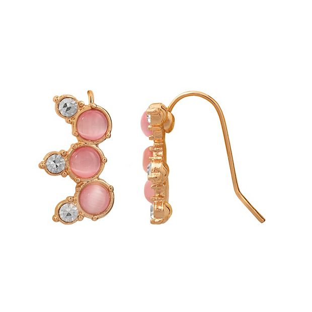 Ear climber hot sale earrings kohls