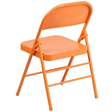 Flash Furniture Hercules Colorburst Series Folding Chair 2-piece Set