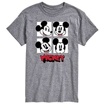 Disney's Mickey Mouse Men's Grid Graphic Tee