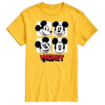 Disney's Mickey Mouse Men's Grid Graphic Tee