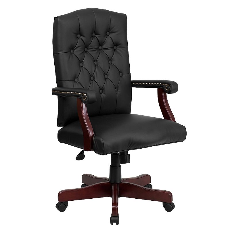 Flash Furniture Martha Washington LeatherSoft Executive Swivel Office Chair