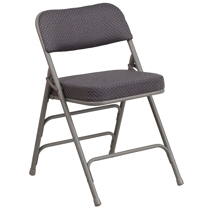 Flash Furniture Hercules Series Premium Folding Chair, Grey