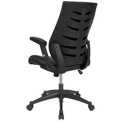 Flash Furniture Waylon LeatherSoft Executive Swivel Office Chair