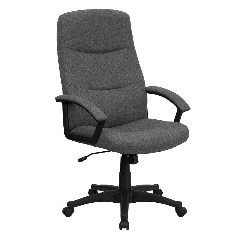 Flash Furniture Rochelle Executive Swivel Office Chair, Grey