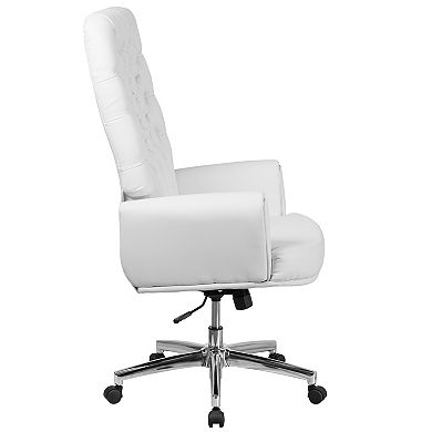 Flash Furniture Rochelle LeatherSoft Executive Swivel Office Chair 