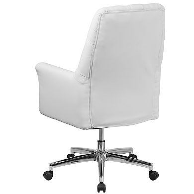 Flash Furniture Hansel LeatherSoft Executive Swivel Office Chair