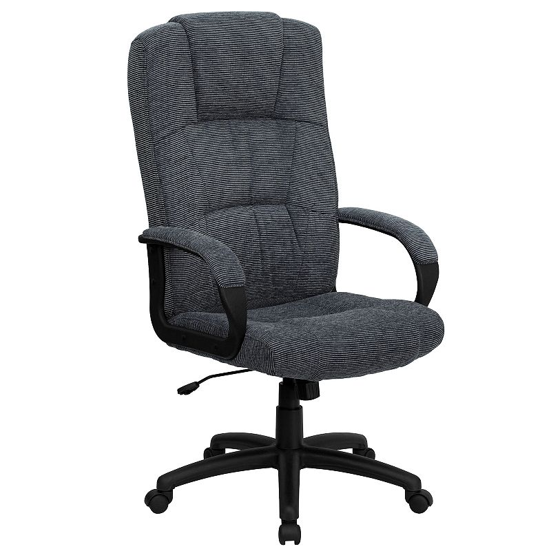Flash Furniture Rochelle High Back Executive Swivel Office Chair, Grey